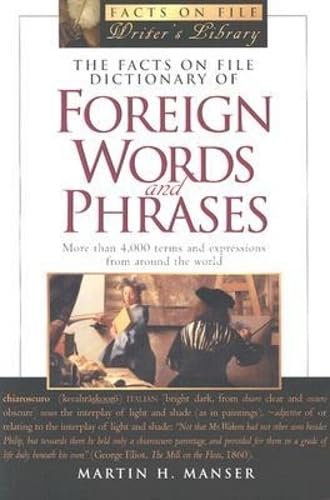Facts on File Dictionary of Foreign Words and Phrases book