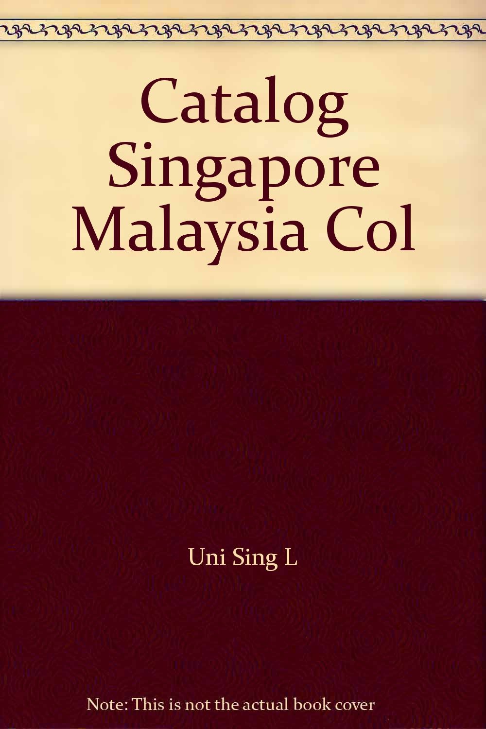 Product Image: Catalog Singapore Malaysia Col