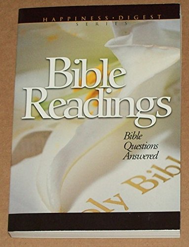 Bible Readings: Bible Questions Answered Books