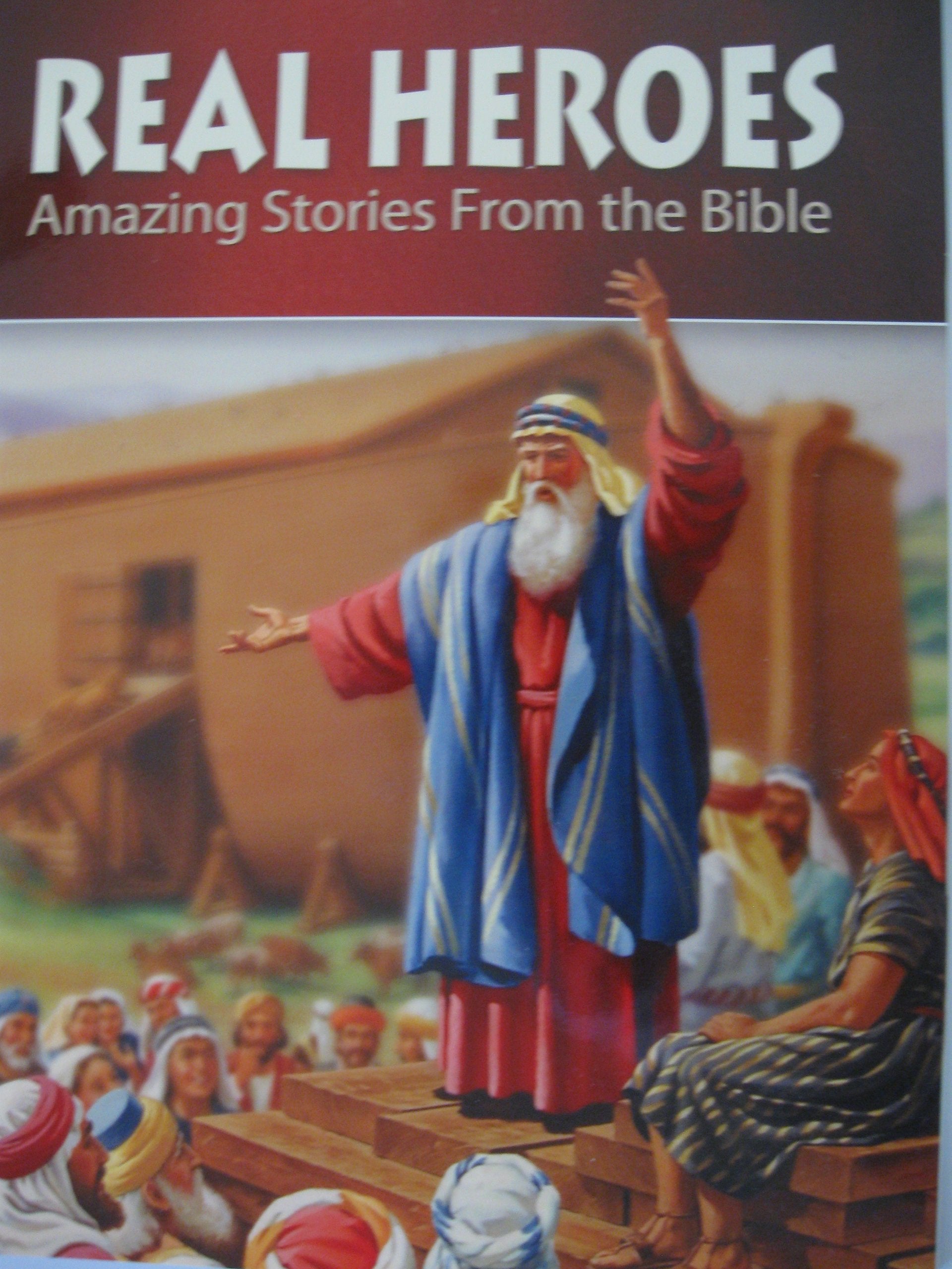 Real Heroes: Amazing Stories From the Bible Children's books