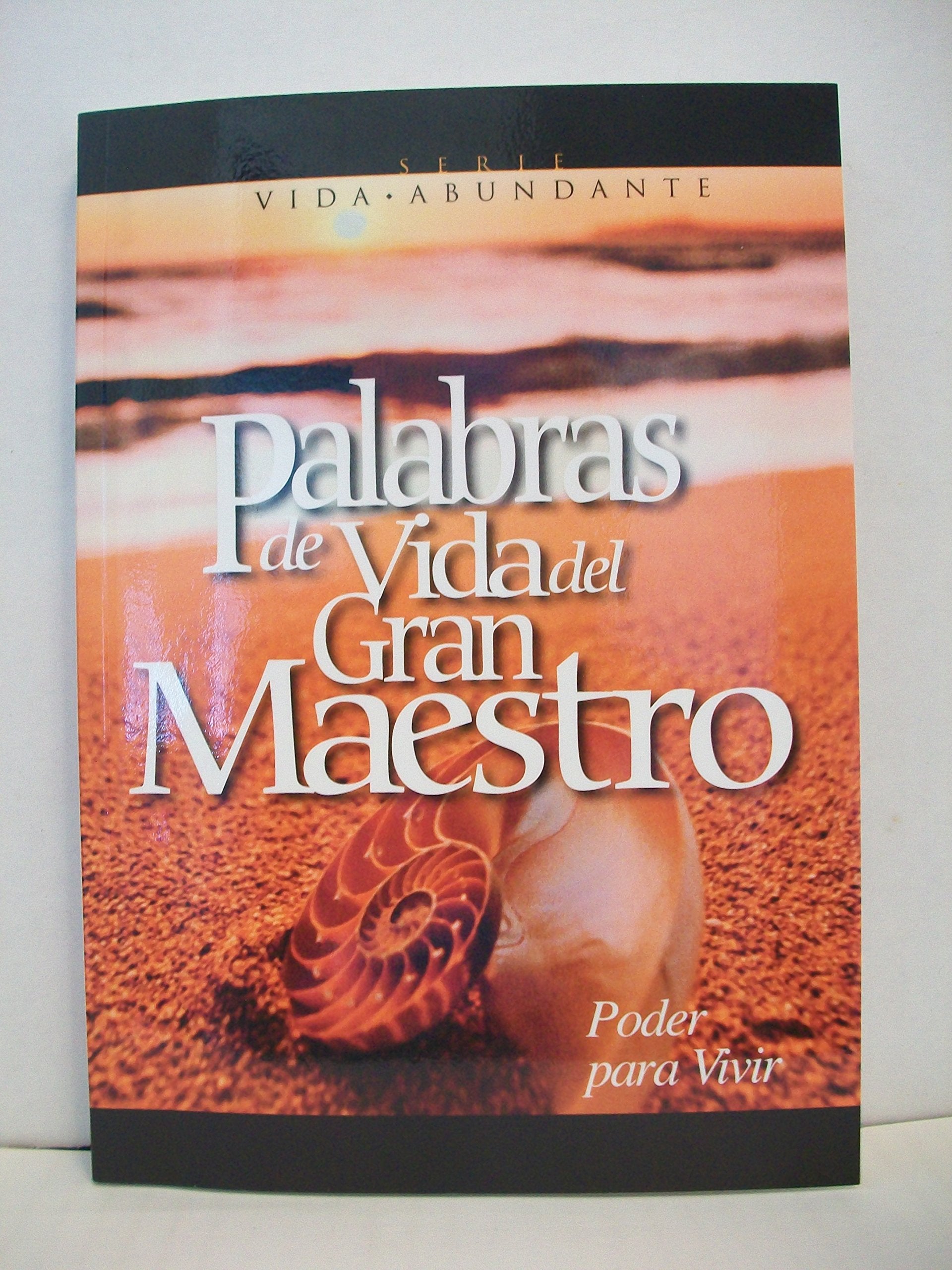 Palabras De Vidadel Gran Maestro (Vida Abundante, 2) book