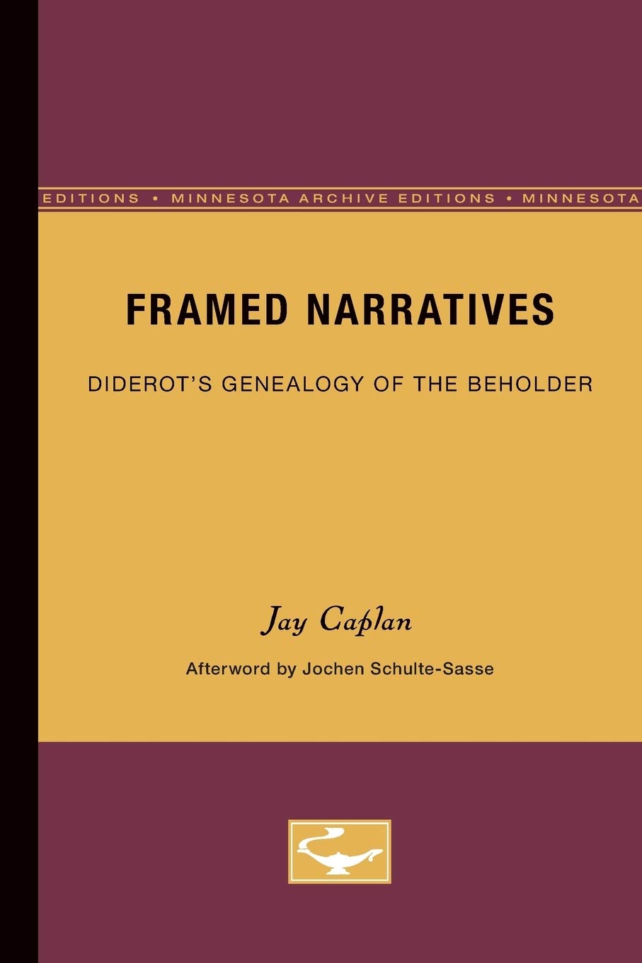 Framed Narratives: Diderot's Genealogy of the Beholder book