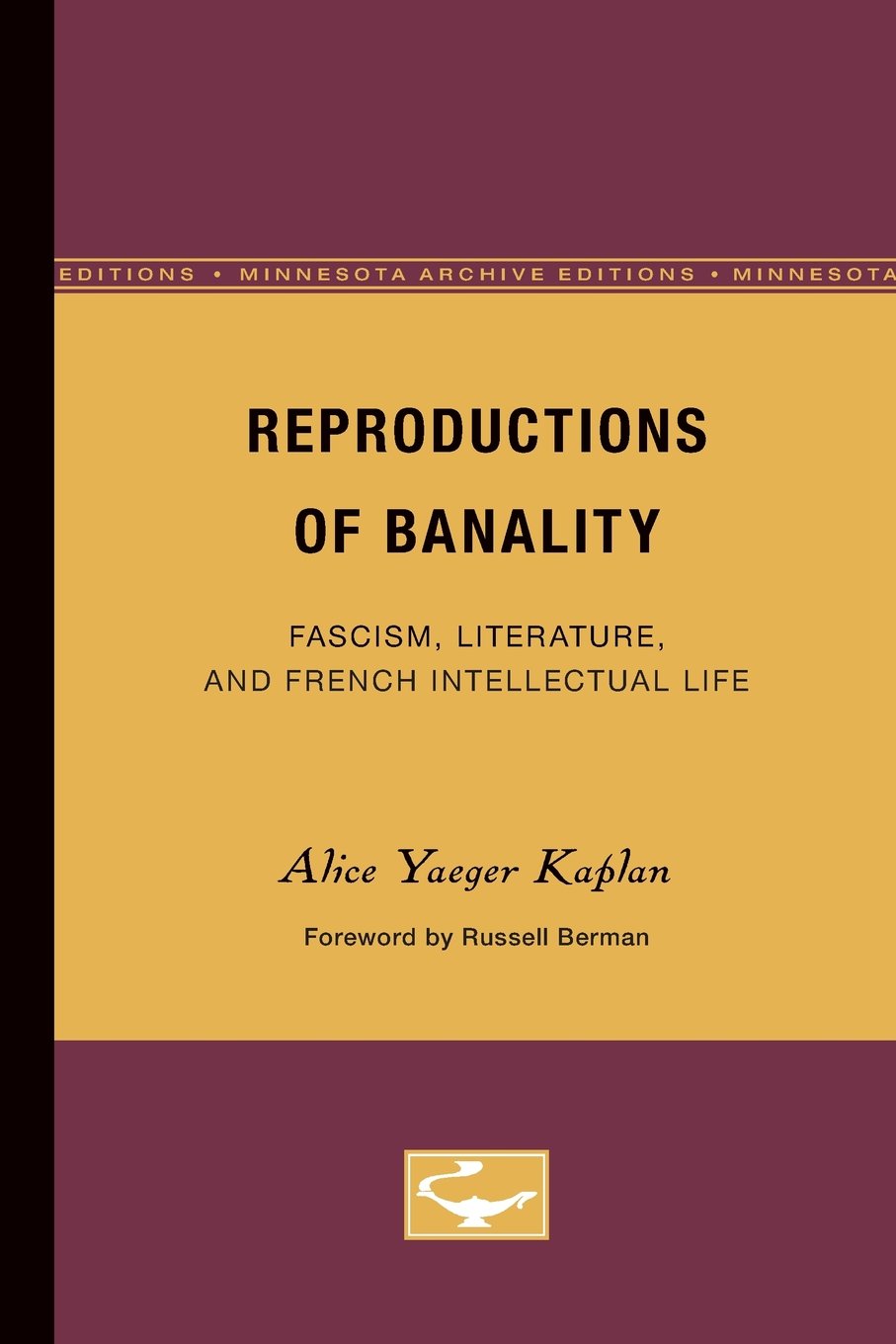 Reproductions of Banality Contemporary literature
