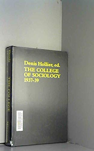 The College of Sociology book
