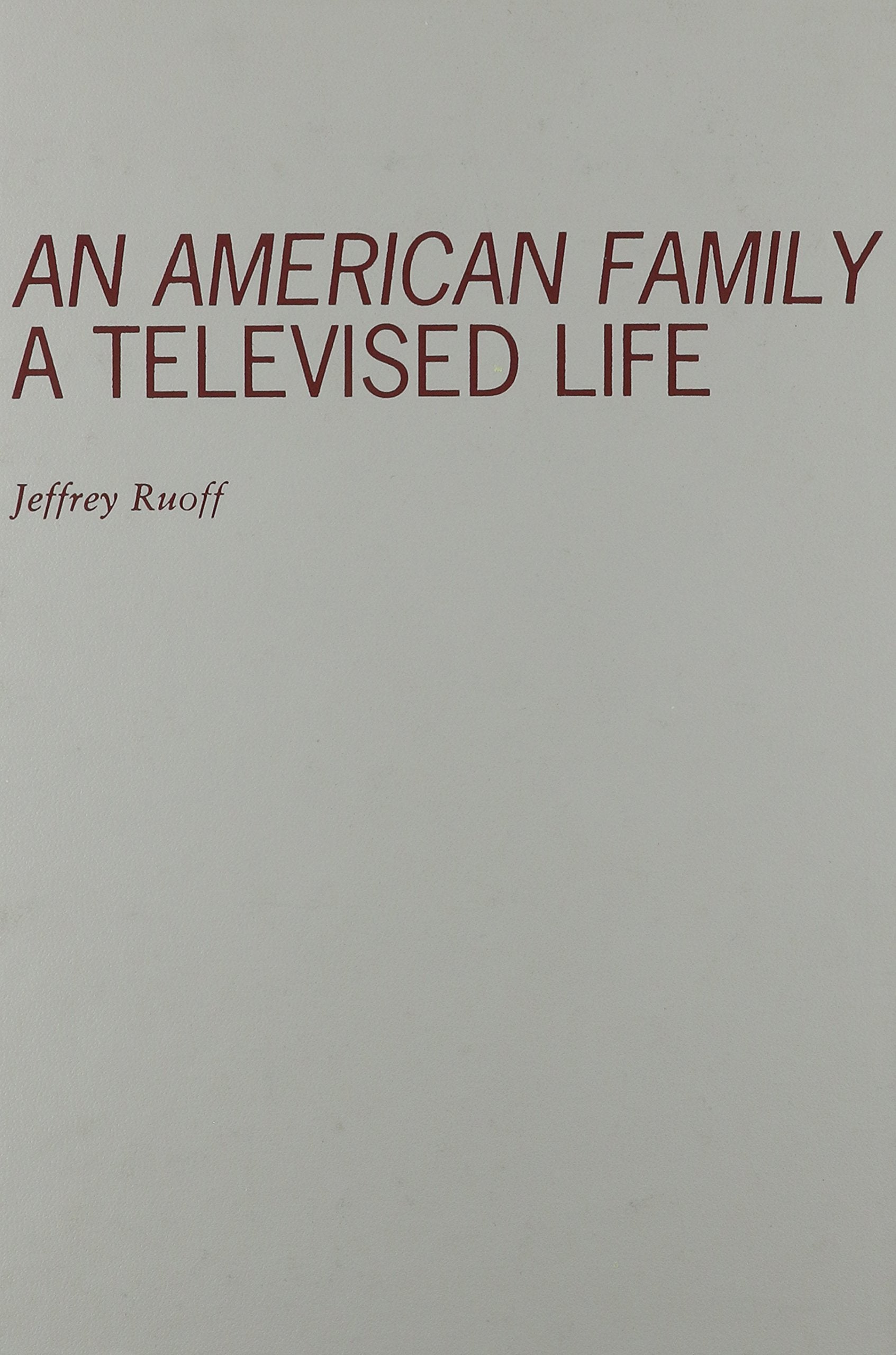 American Family: A Televised Life (Visible Evidence Series, Band 11) Partnership & Love
