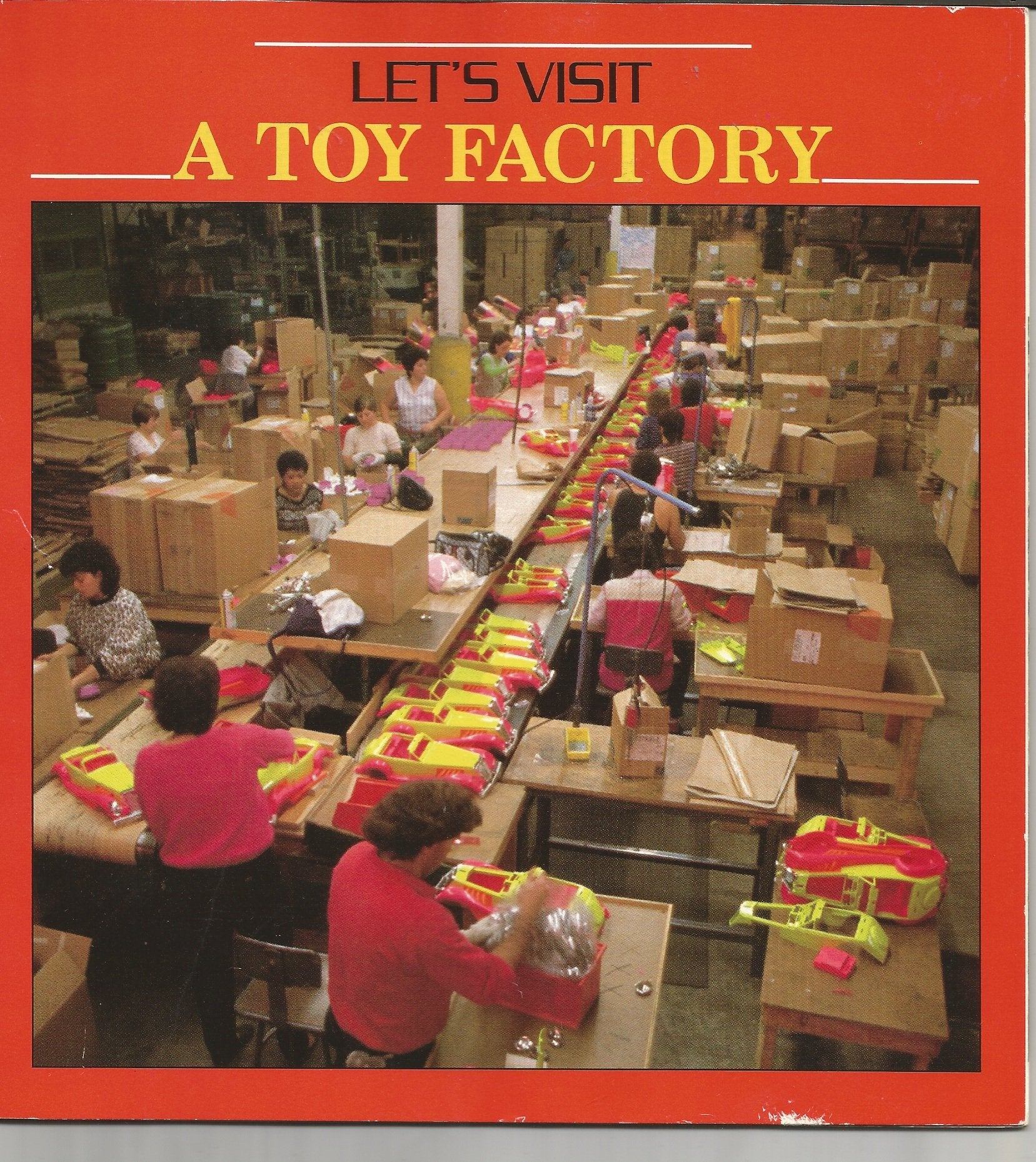 Let's Visit a Toy Factory Books