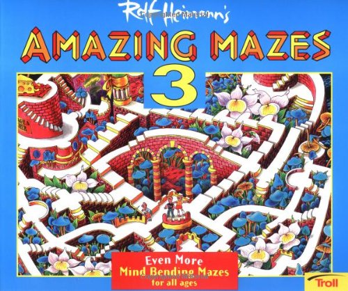 Rolf Heimann's Amazing Mazes 3 Books