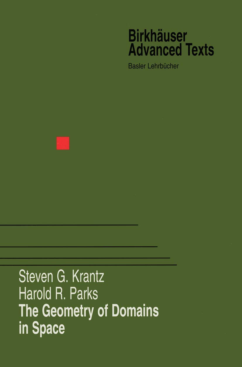 The Geometry of Domains in Space Mathematics