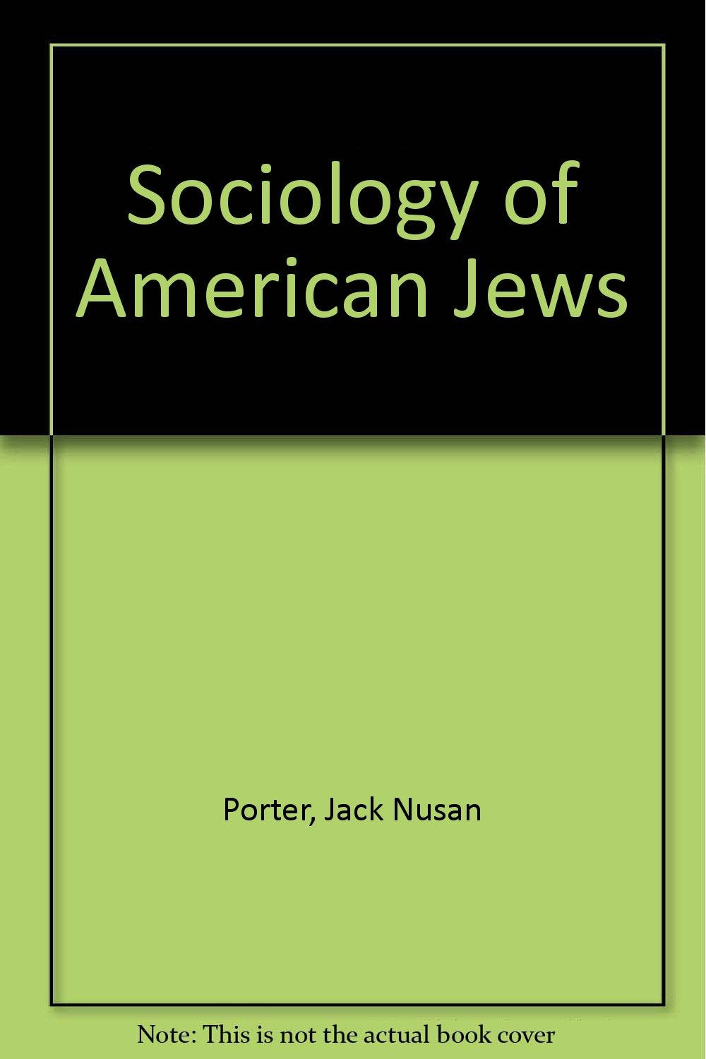 Sociology of American Jews Books