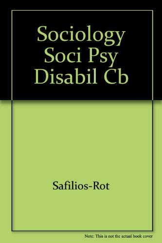 The Sociology and Social Psychology of Disability and Rehabilitation Leisure, Home & Garden