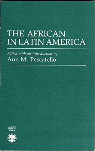 The African in Latin America Books