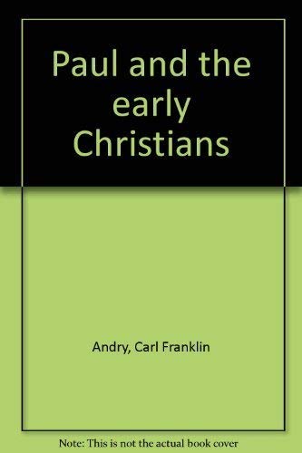 Paul and the early Christians Books
