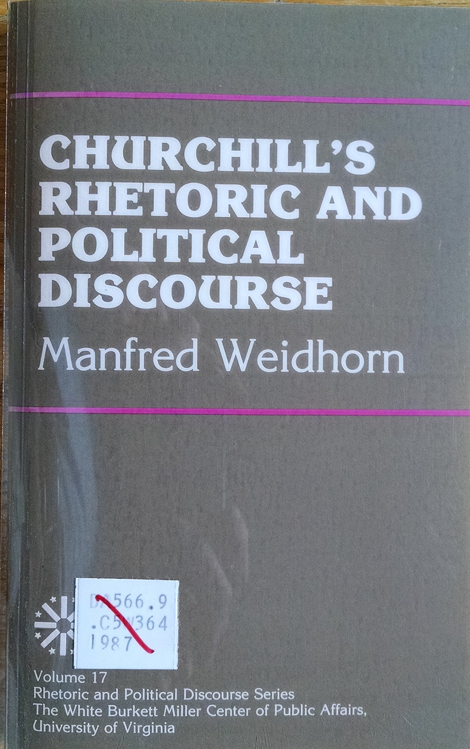 Churchill's Rhetoric and Political Discourse Media & Communication