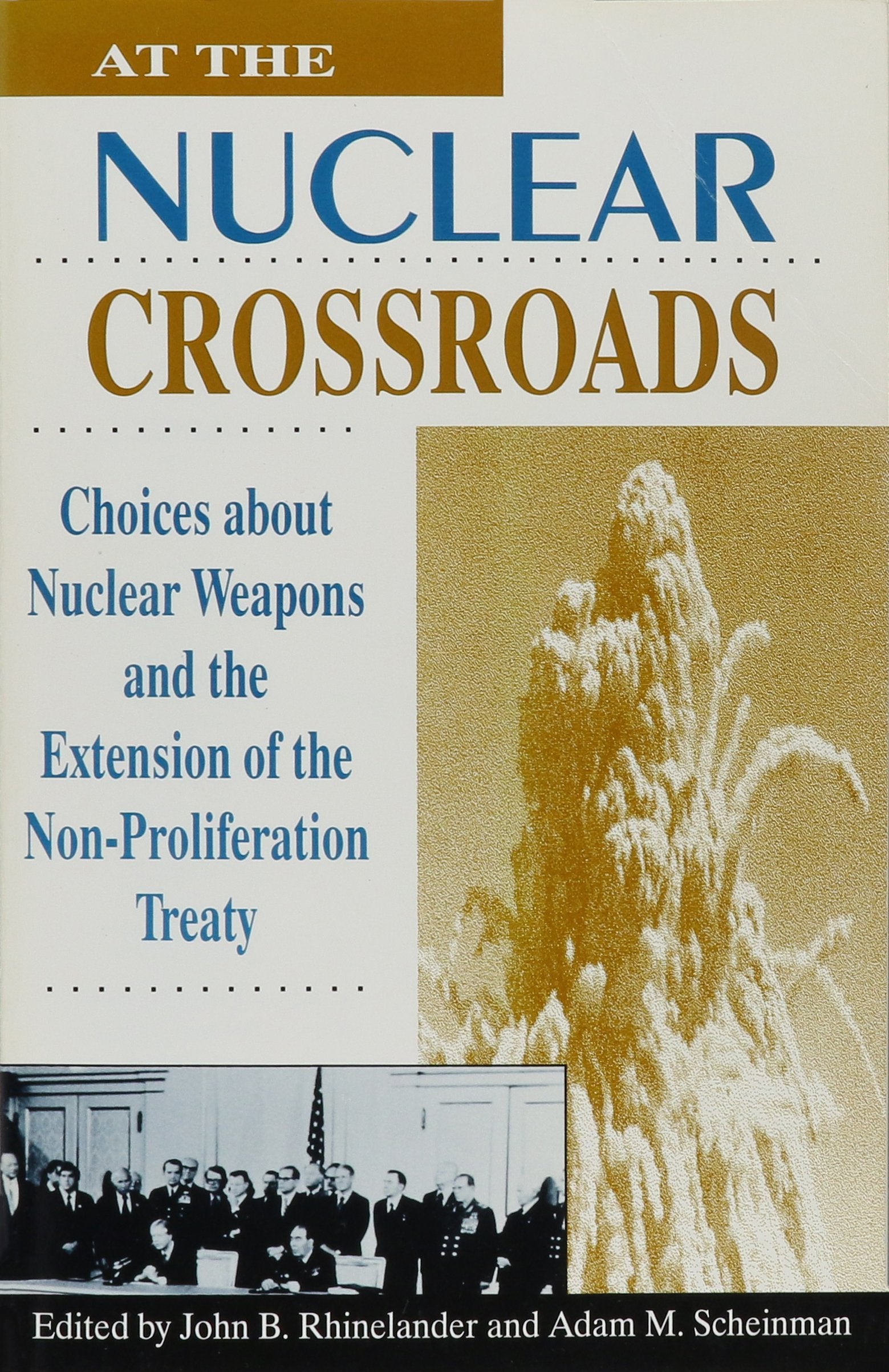 At the Nuclear Crossroads: Choices about Nuclear Weapons and Extension of the Non-Proliferation Treaty Social Sciences