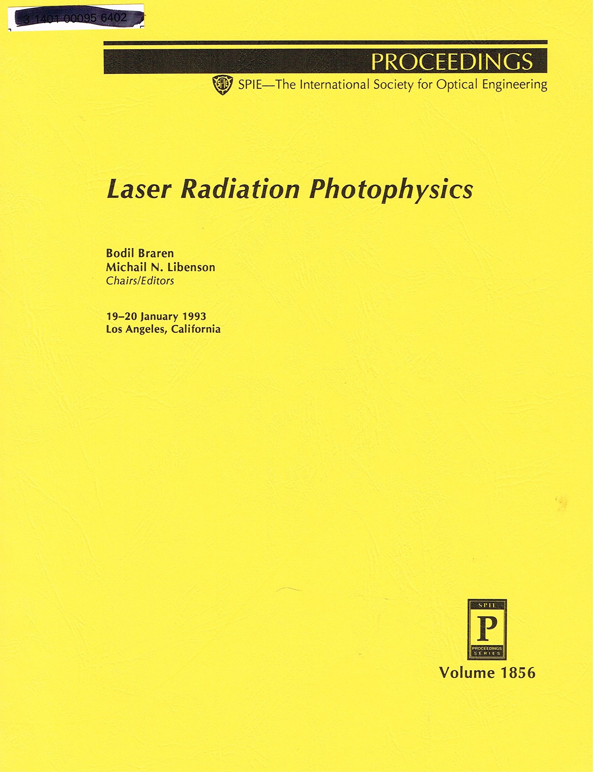 Laser Radiation Photophysics Natural Sciences