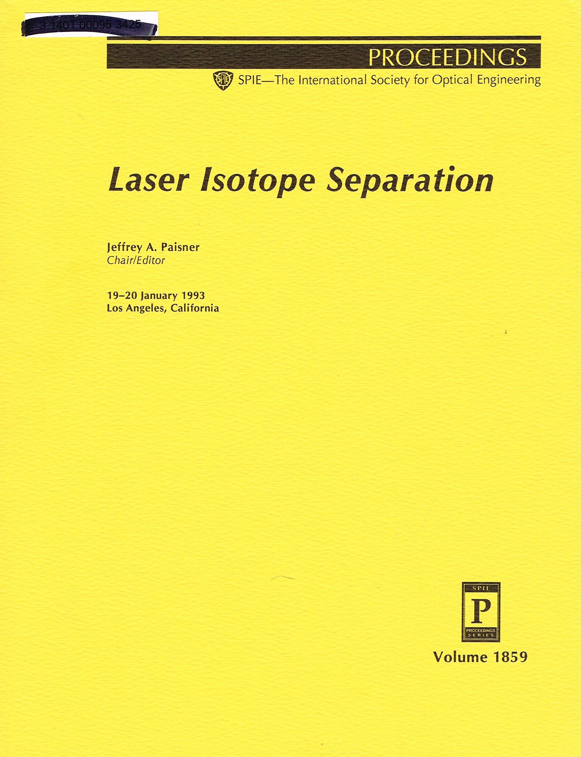 Laser Isotope Separation Natural Sciences