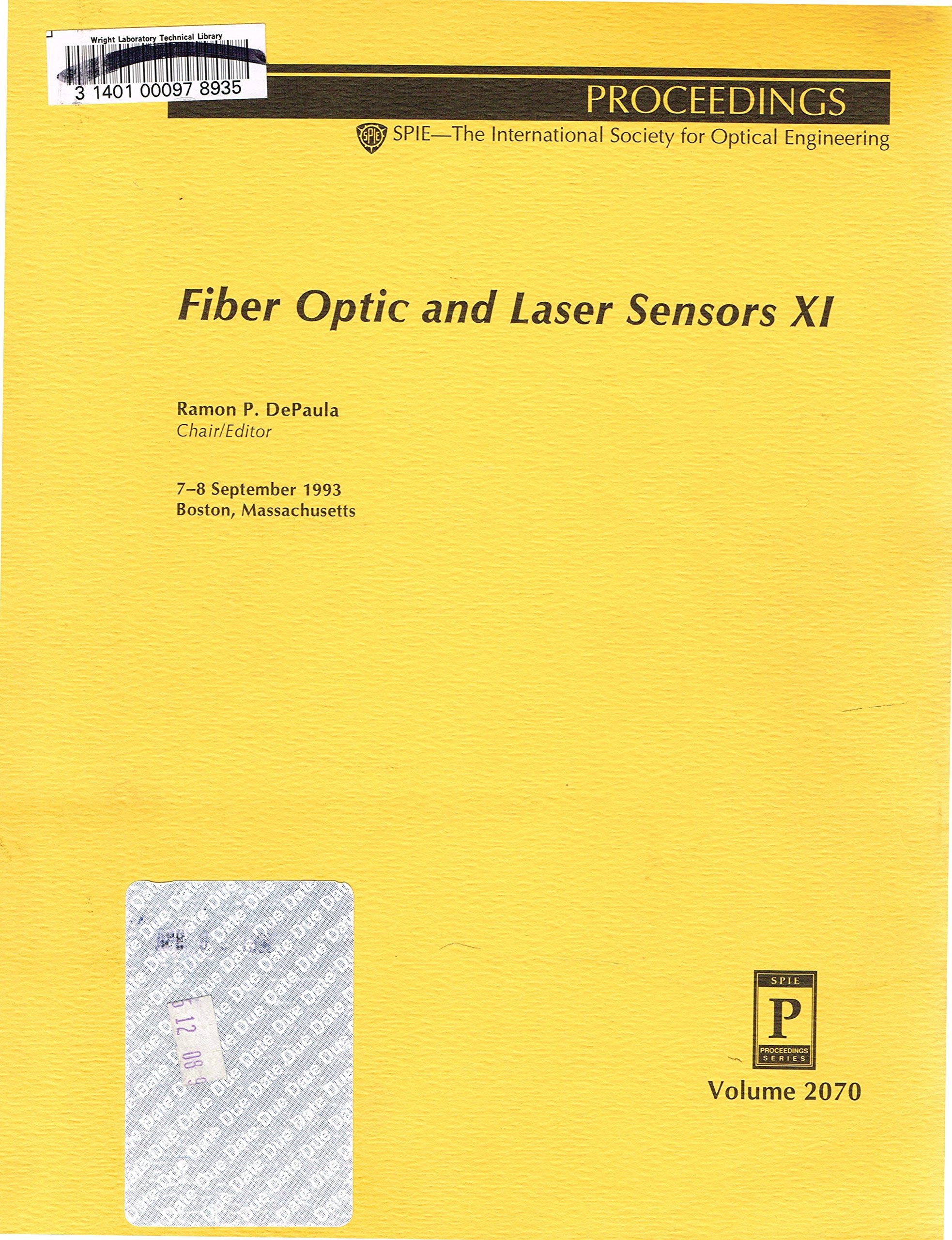 Fiber Optic and Laser Sensors XI Natural Sciences
