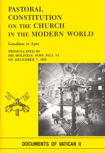 Pastoral Const Church in Modern World book