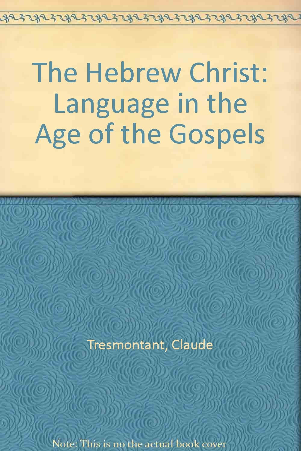 The Hebrew Christ: Language in the Age of the Gospels book