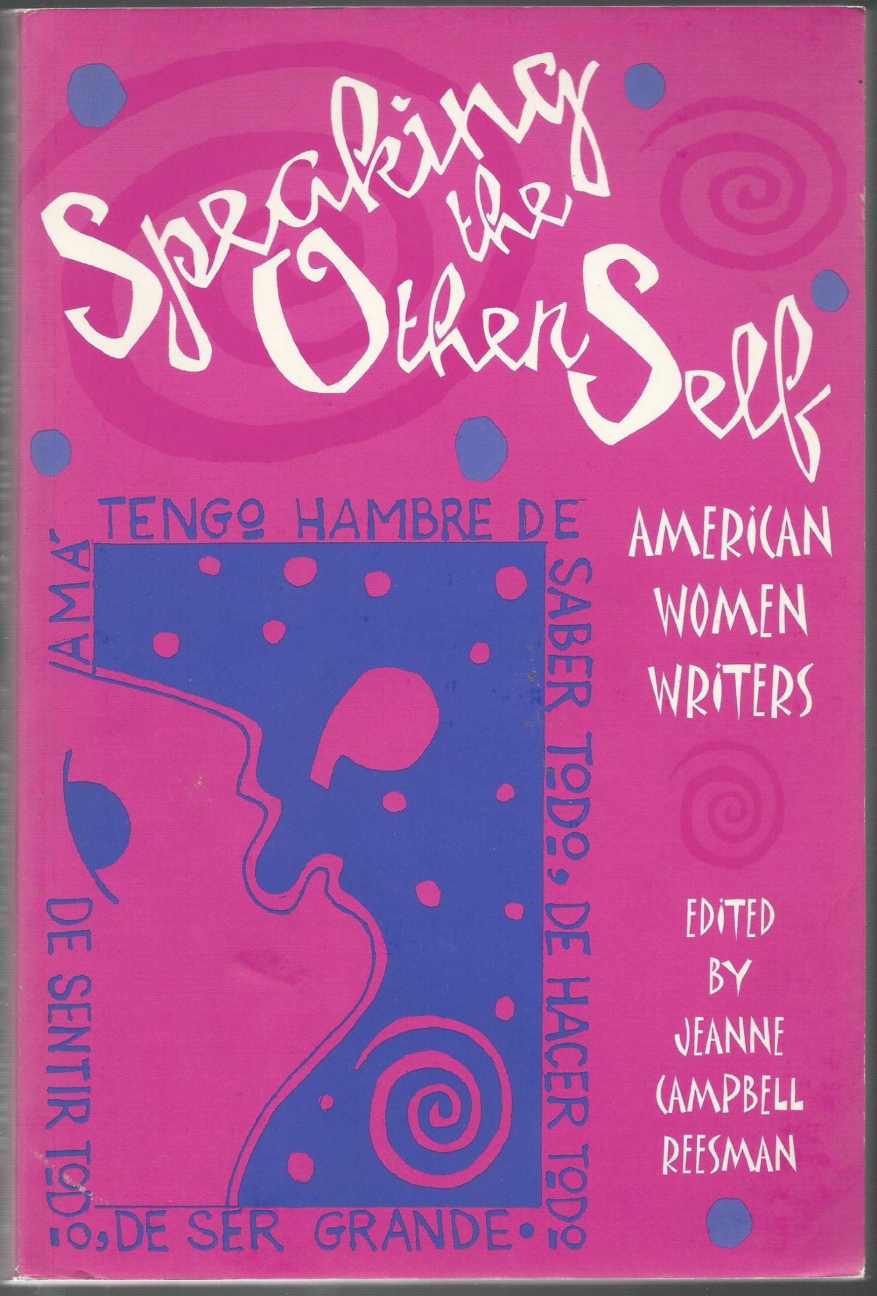 Speaking the Other Self: American Women Writers Books