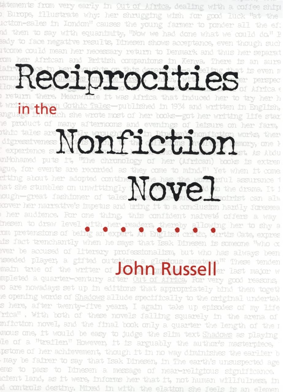 Reciprocities in the Nonfiction Novel Media & Communication