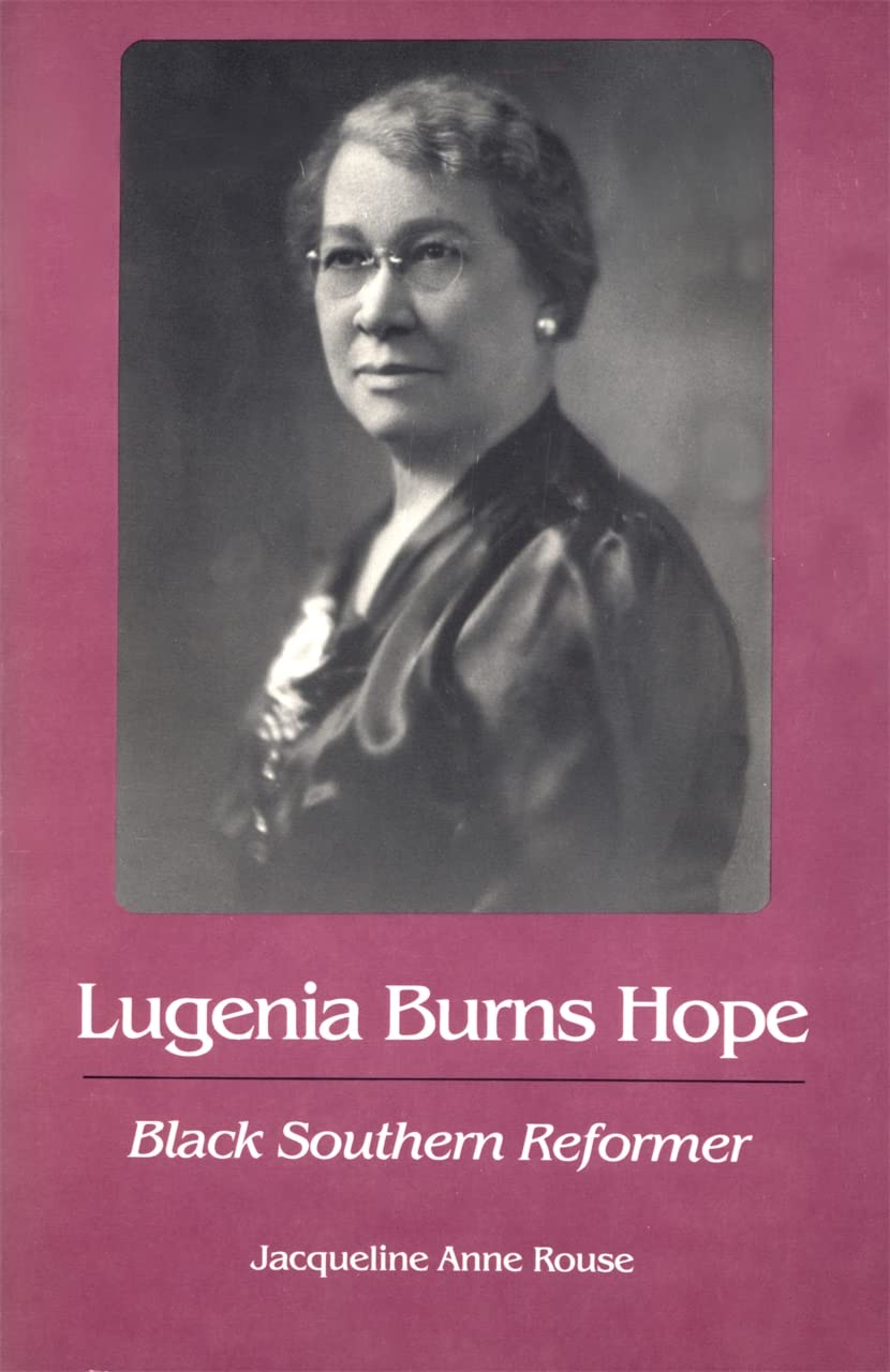 Lugenia Burns Hope: Black Southern Reformer (Brown Thrasher Books) Social Sciences