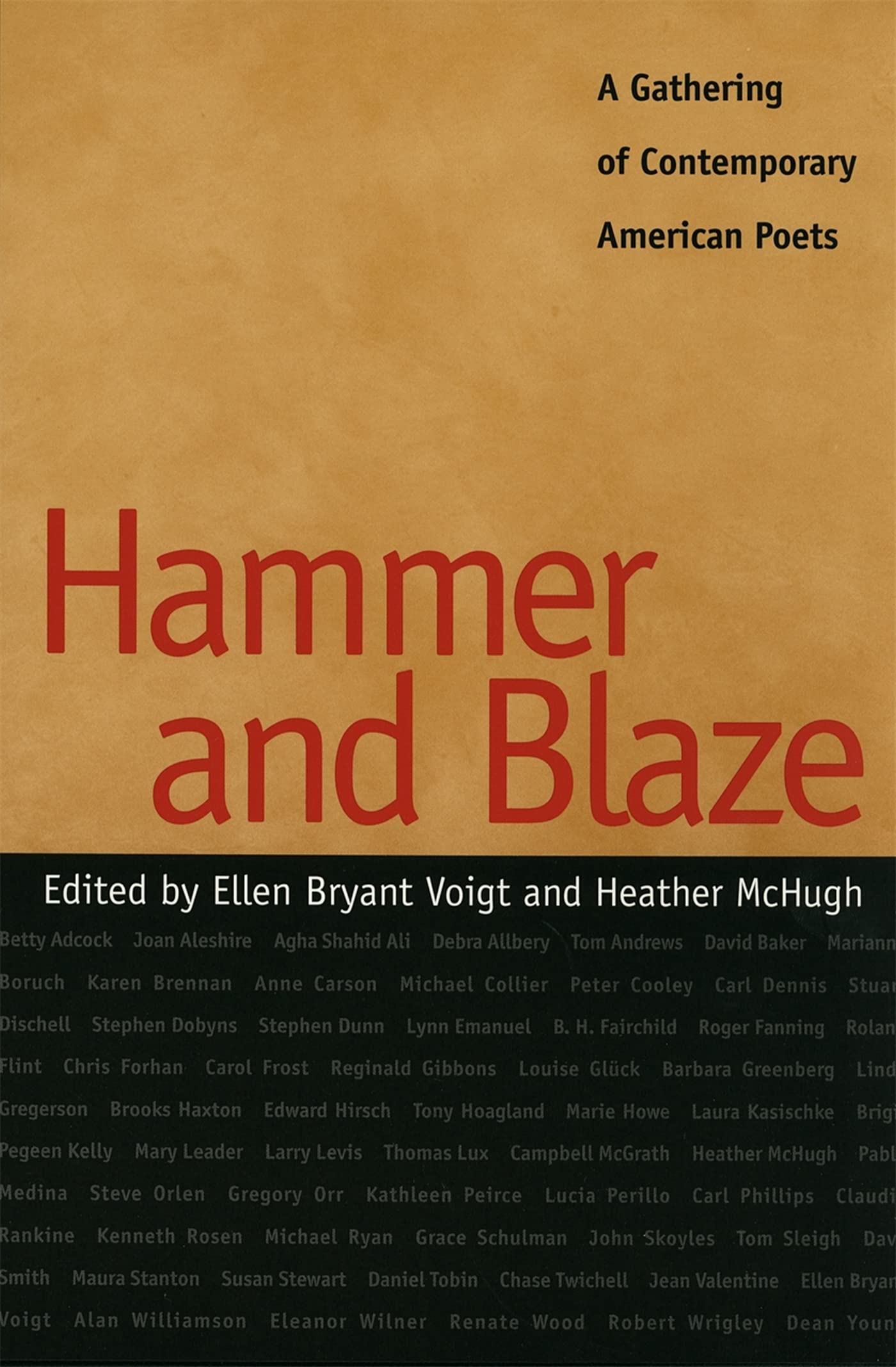 Hammer and Blaze: A Gathering of Contemporary American Poets Poetry
