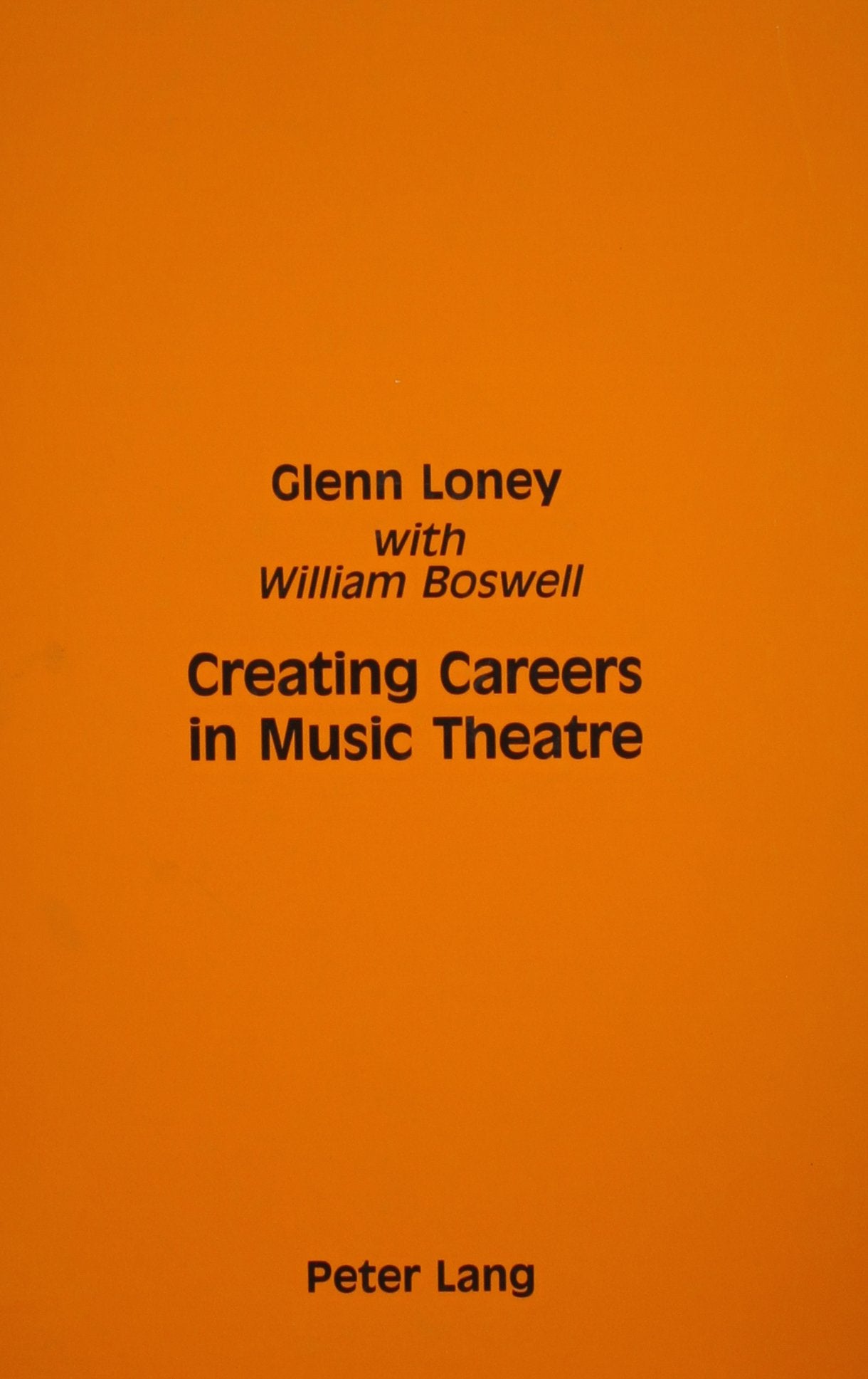 Creating Careers in Music Theatre Film, Art & Culture