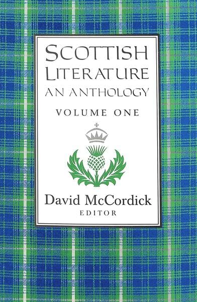 Product Image: Scottish Literature: An Anthology- Volume I