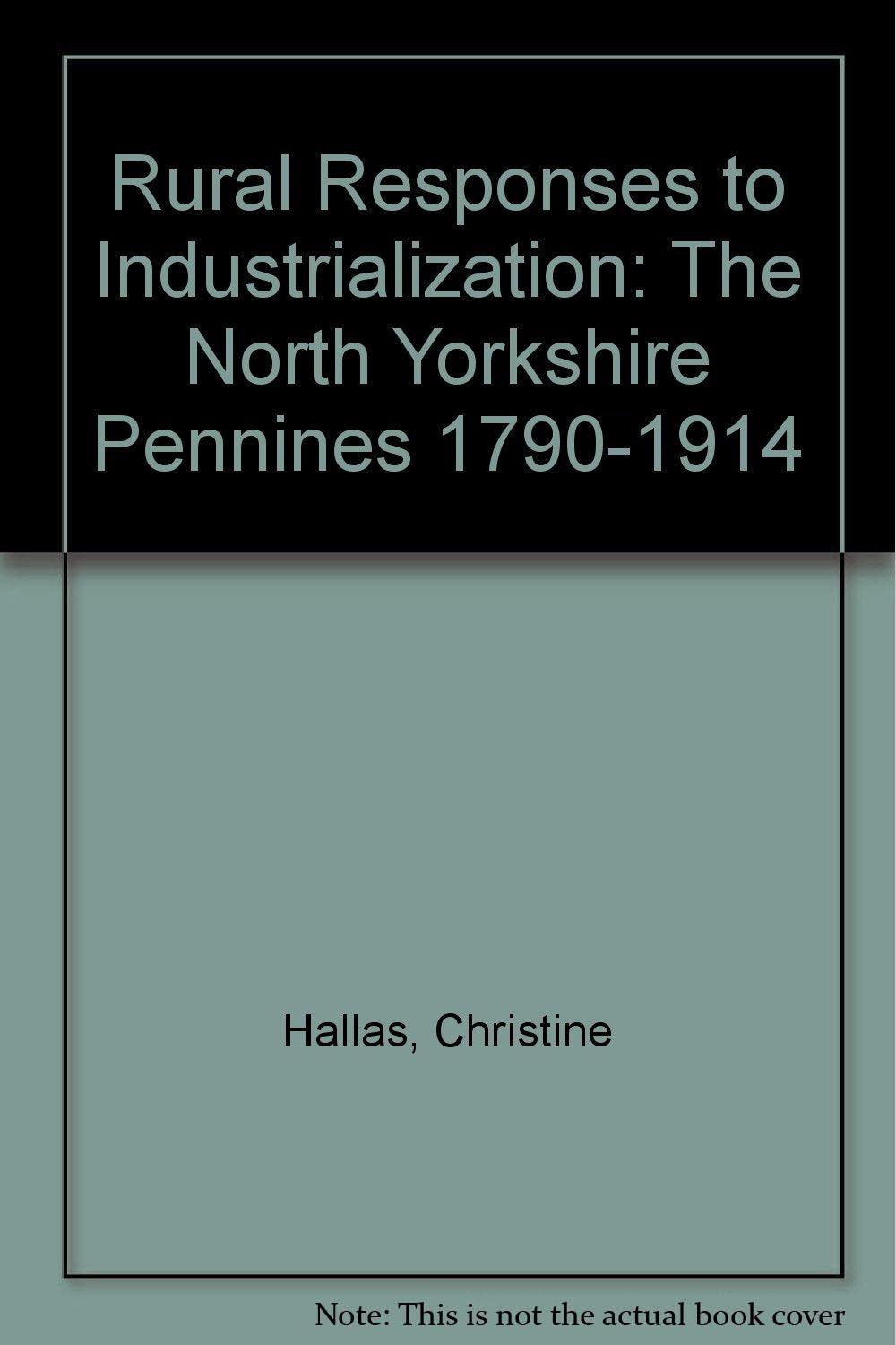 Rural Responses to Industrialization: The North Yorkshire Pennines 1790-1914 Business, Finance & Career