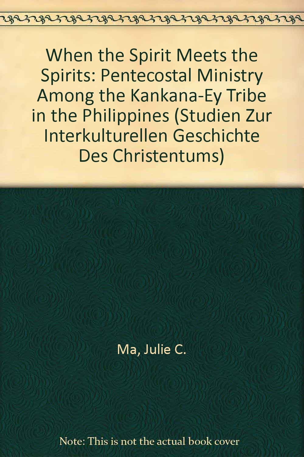 When the Spirit Meets the Spirits: Pentecostal Ministry Among the Kankana-Ey Tribe in the Philippines (Studies in the Intercultural History of Christianity) Social Sciences