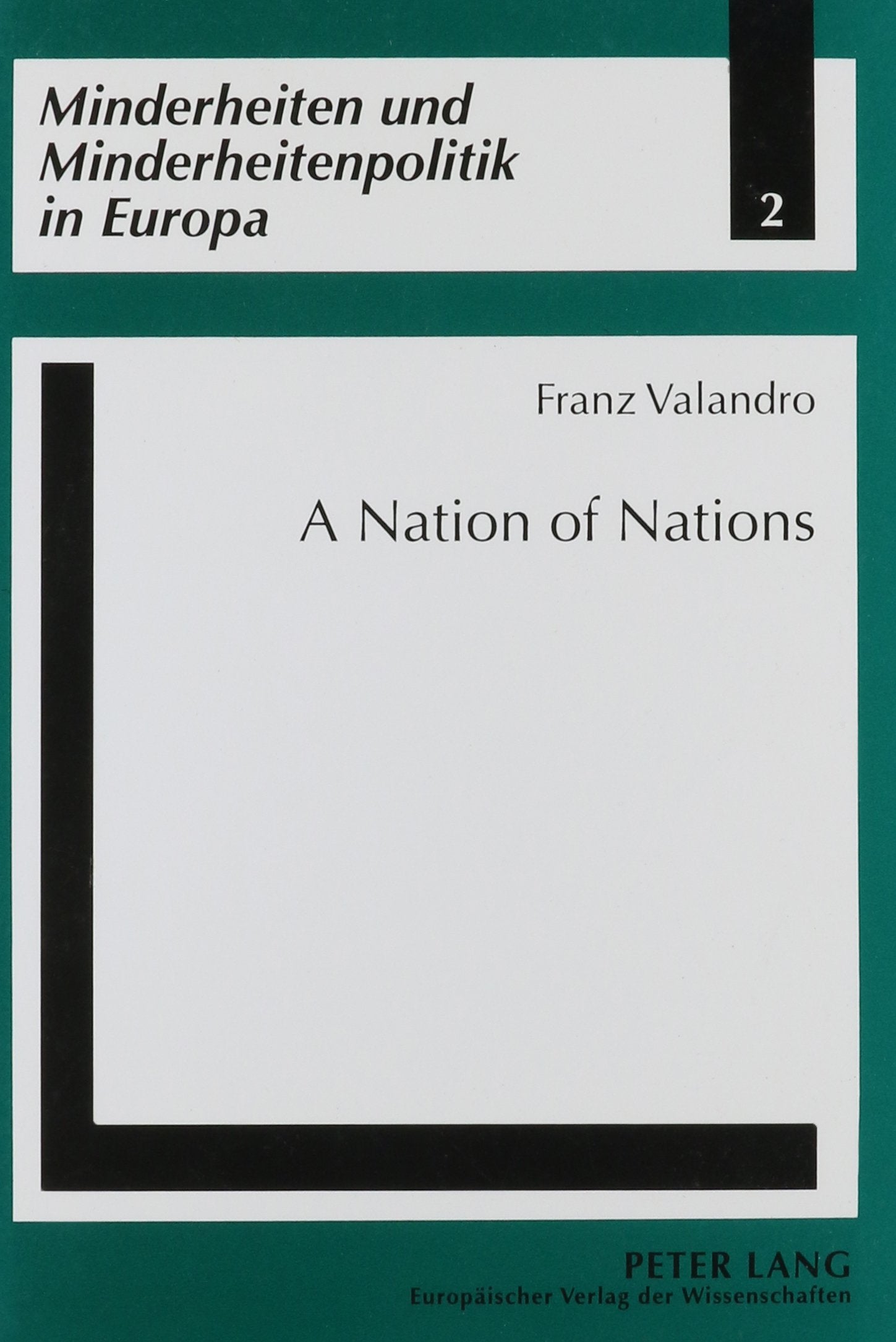 A Nation of Nations: Nationalities' Policies in Spain book