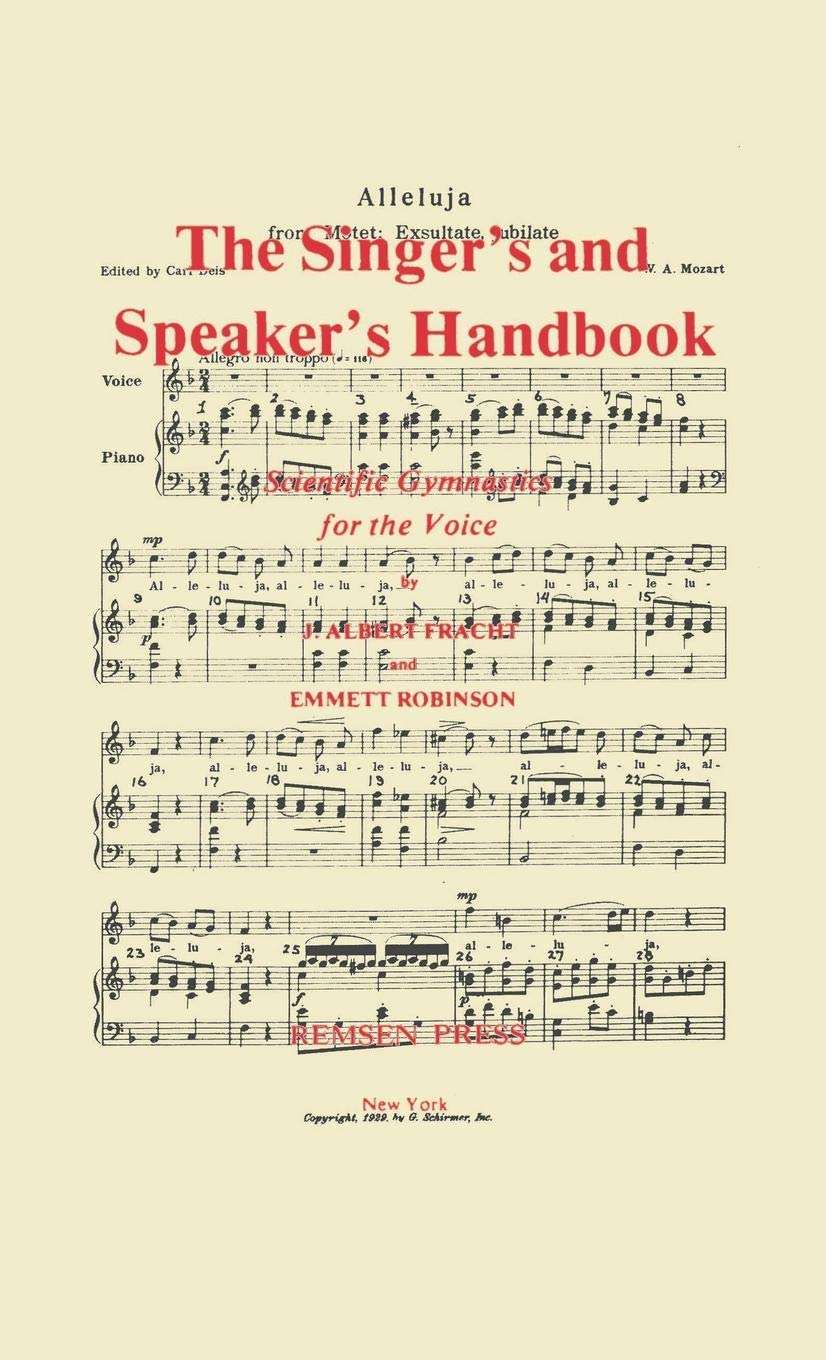 The Singer's and Speaker's Handbook Arts & Music