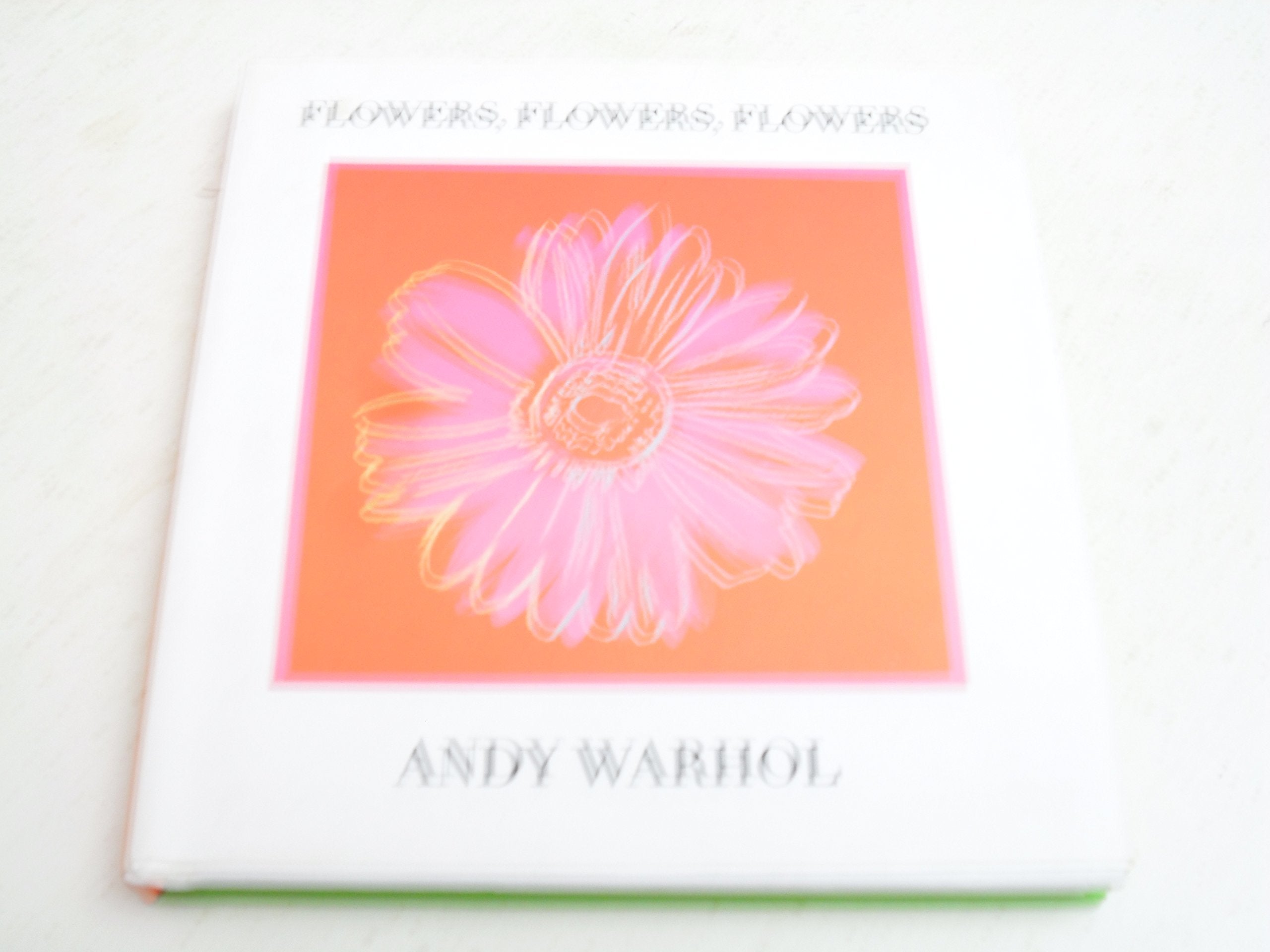 Andy Warhol Flowers Second-hand books on film, art and culture