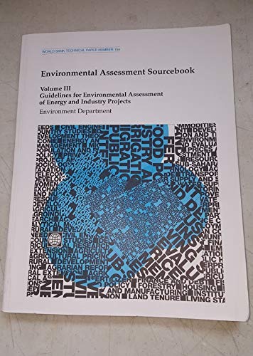 Environmental Assessment Sourcebook/No 11844 (2) (World Bank Technical Paper, Band 2) Business, Finance & Career