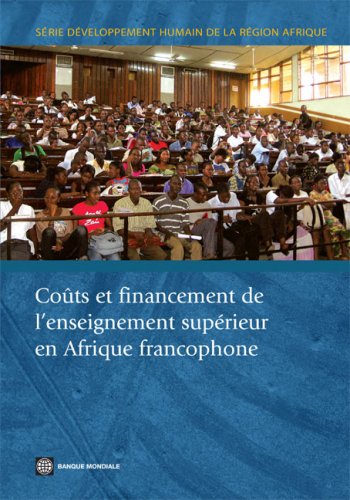 Couts Et Financement De L'enseignement Superieur En Afrique Francophone book