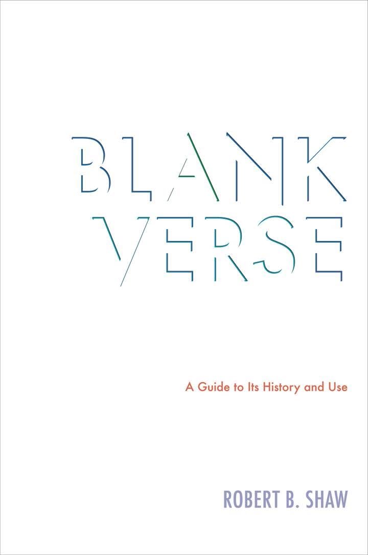 Product Image: Blank Verse: A Guide to Its History and Use