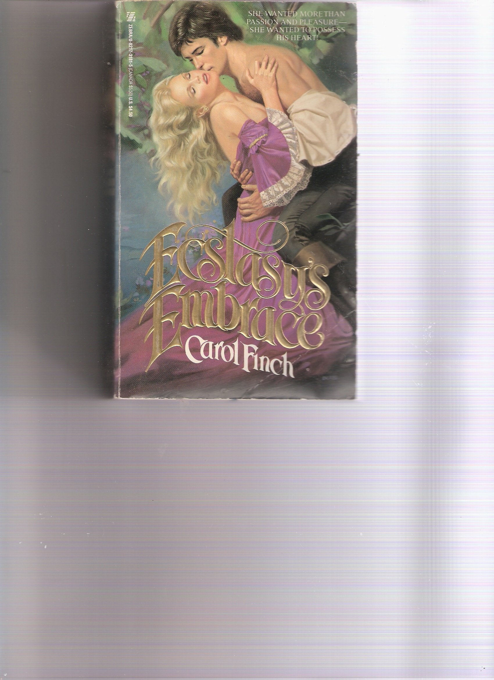 Ecstasy's Embrace Historical Fiction