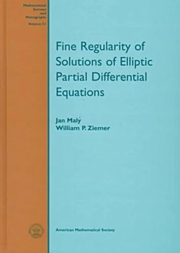 Fine Regularity of Solutions of Elliptic Partial Differential Equations (Mathematical Surveys & Monographs) Mathematics