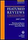 Featured Reviews in Mathematical Reviews: 1997-1999 Mathematics