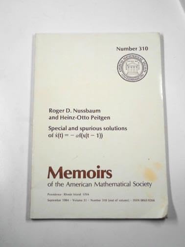 Special and Spurious Solutions of X (Memoirs of the American Mathematical Society) Mathematics