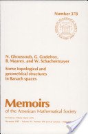 Some Topological and Geometrical Structures in Banach Spaces (Memoirs of the American Mathematical Society) Mathematics