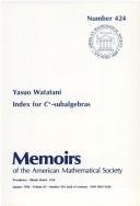Index for C-Subalgebras (Memoirs of the American Mathematical Society) Mathematics