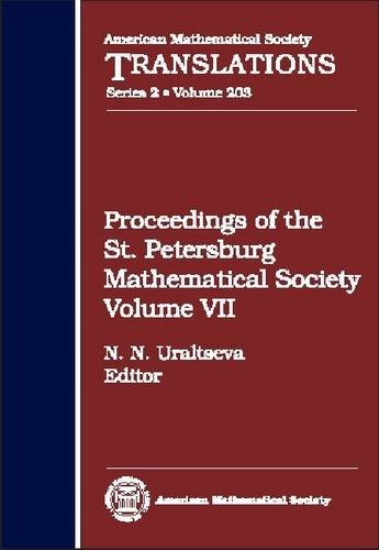 Proceedings of the St. Petersburg Mathematical Society Volume VII (203) (American Mathematical Society Translations Series 2, Band 203) Mathematics