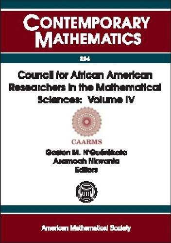 Council for African American Researchers in the Mathematical Sciences: Sixth Conference for African American Researchers in the Mathematical Sciences, ... Maryland (Contemporary Mathematics) Computer Science