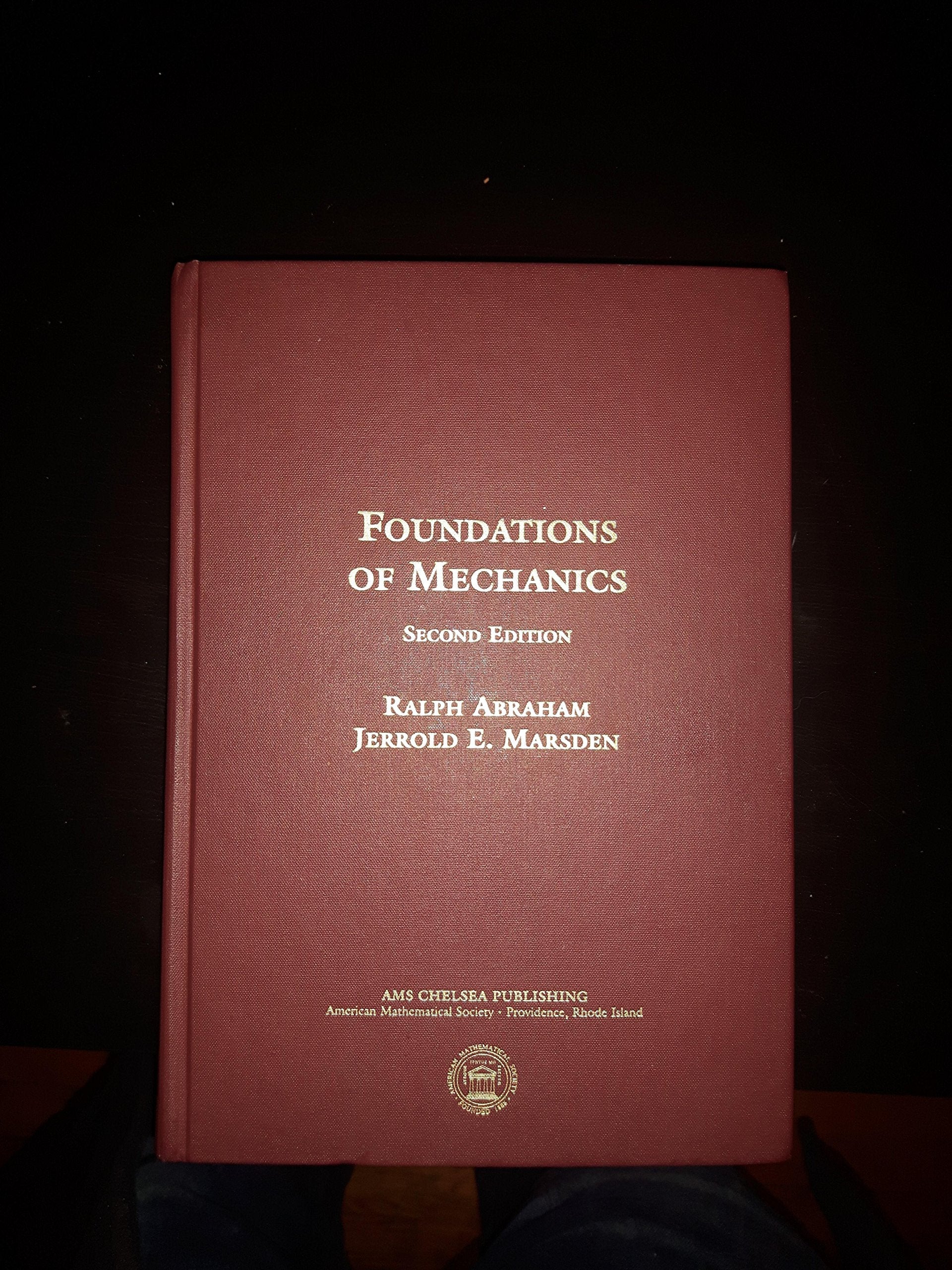 Foundations of Mechanics (Chelsea Publications) Business & Technology