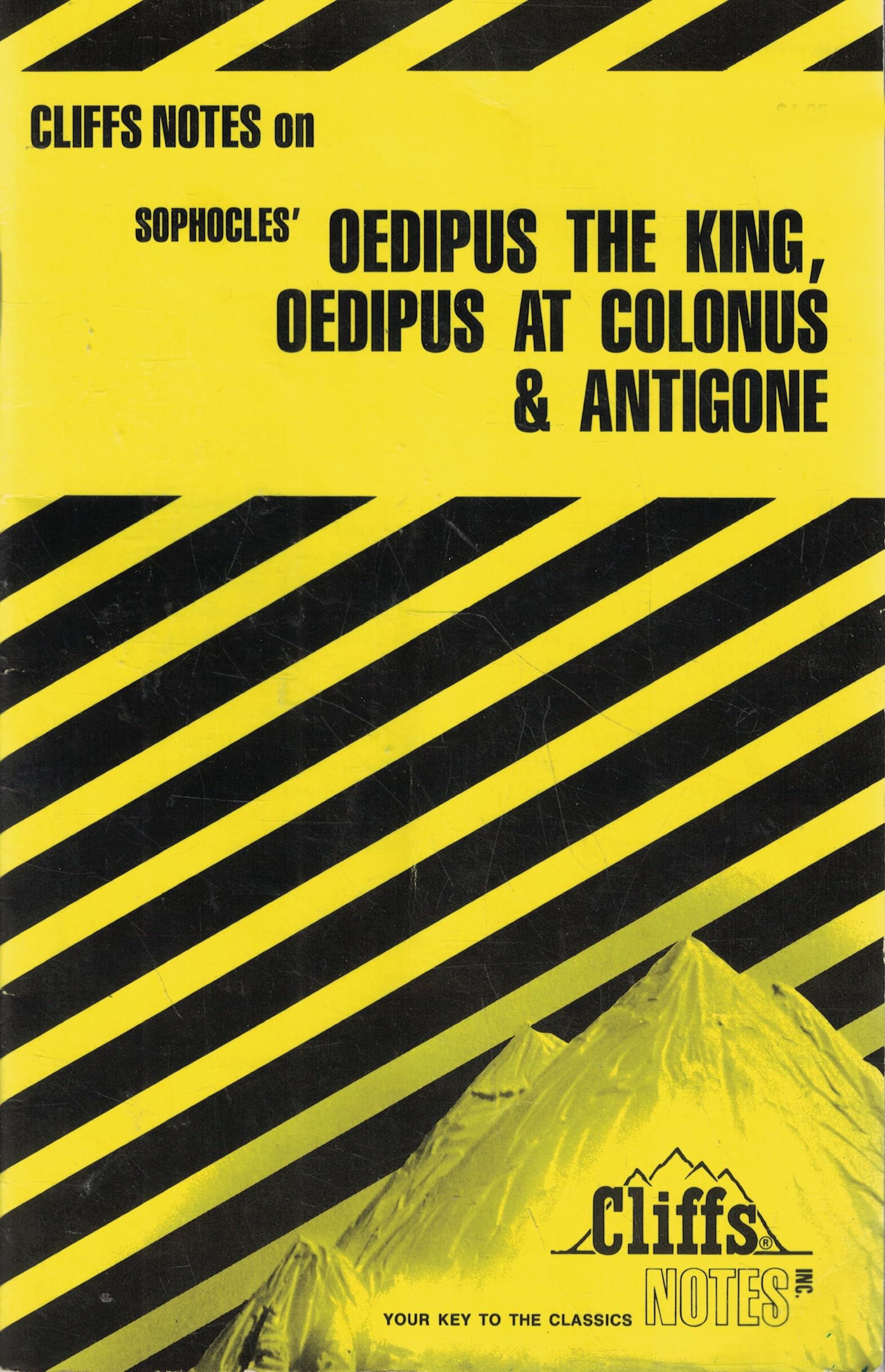 Notes on Sophocles' "Oedipus the King", "Oedipus at Colonus" and "Antigone" (Cliffs notes) Contemporary literature