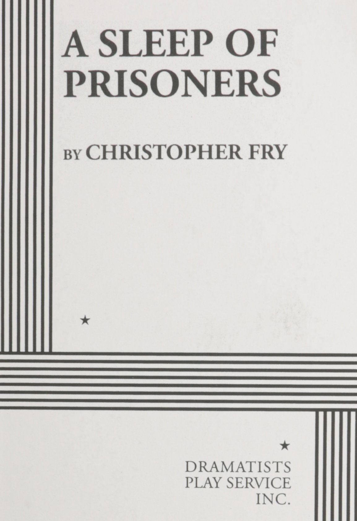 A Sleep of Prisoners (Acting Edition for Theater Productions) Drama