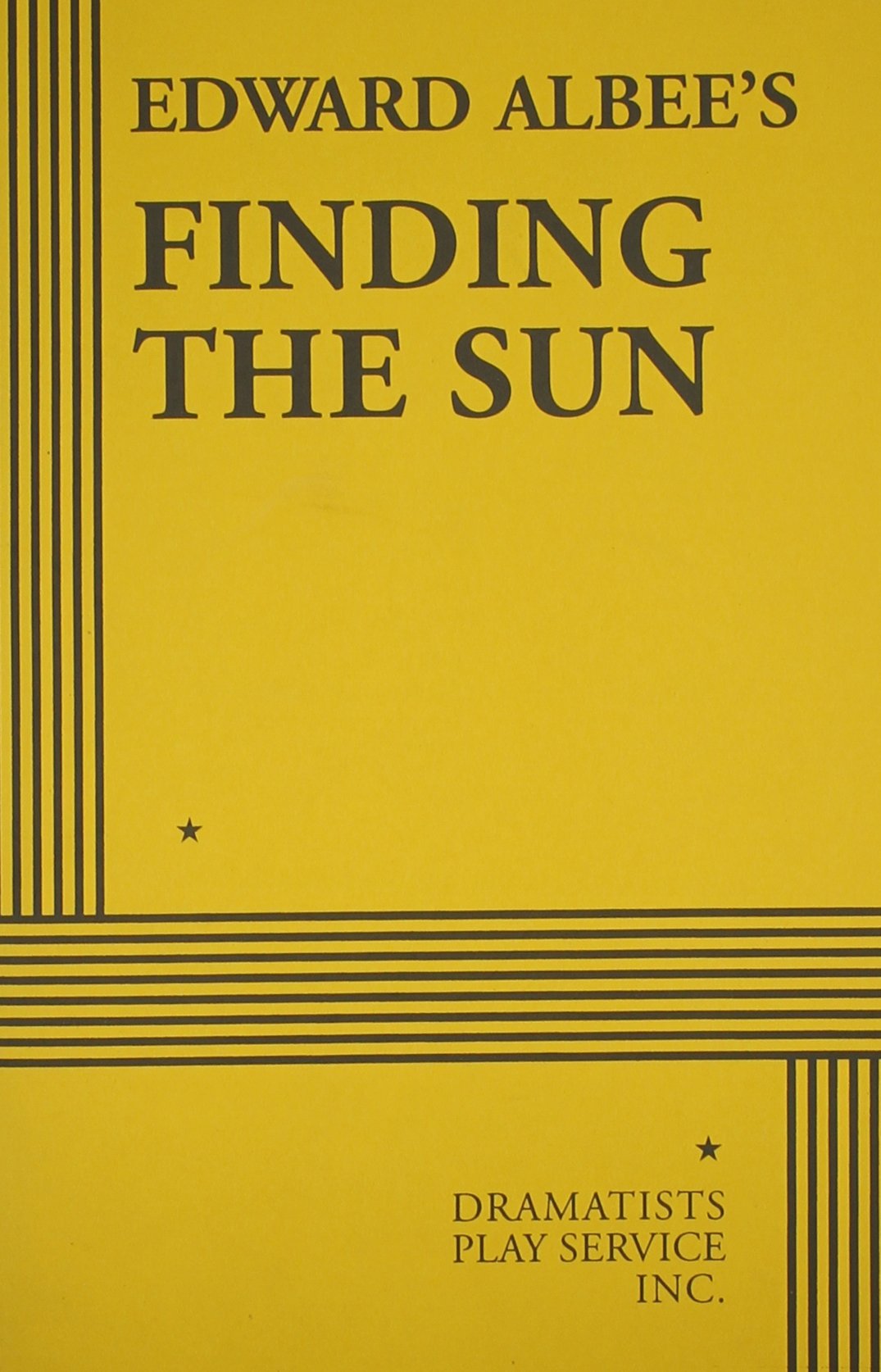 Finding the Sun (Acting Edition for Theater Productions) Drama