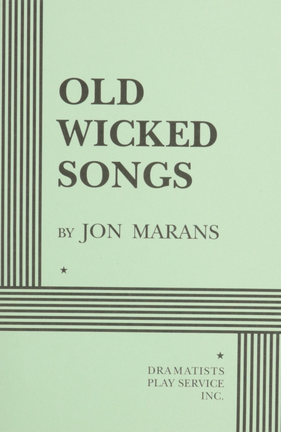 Old Wicked Songs (Acting Edition for Theater Productions) Drama